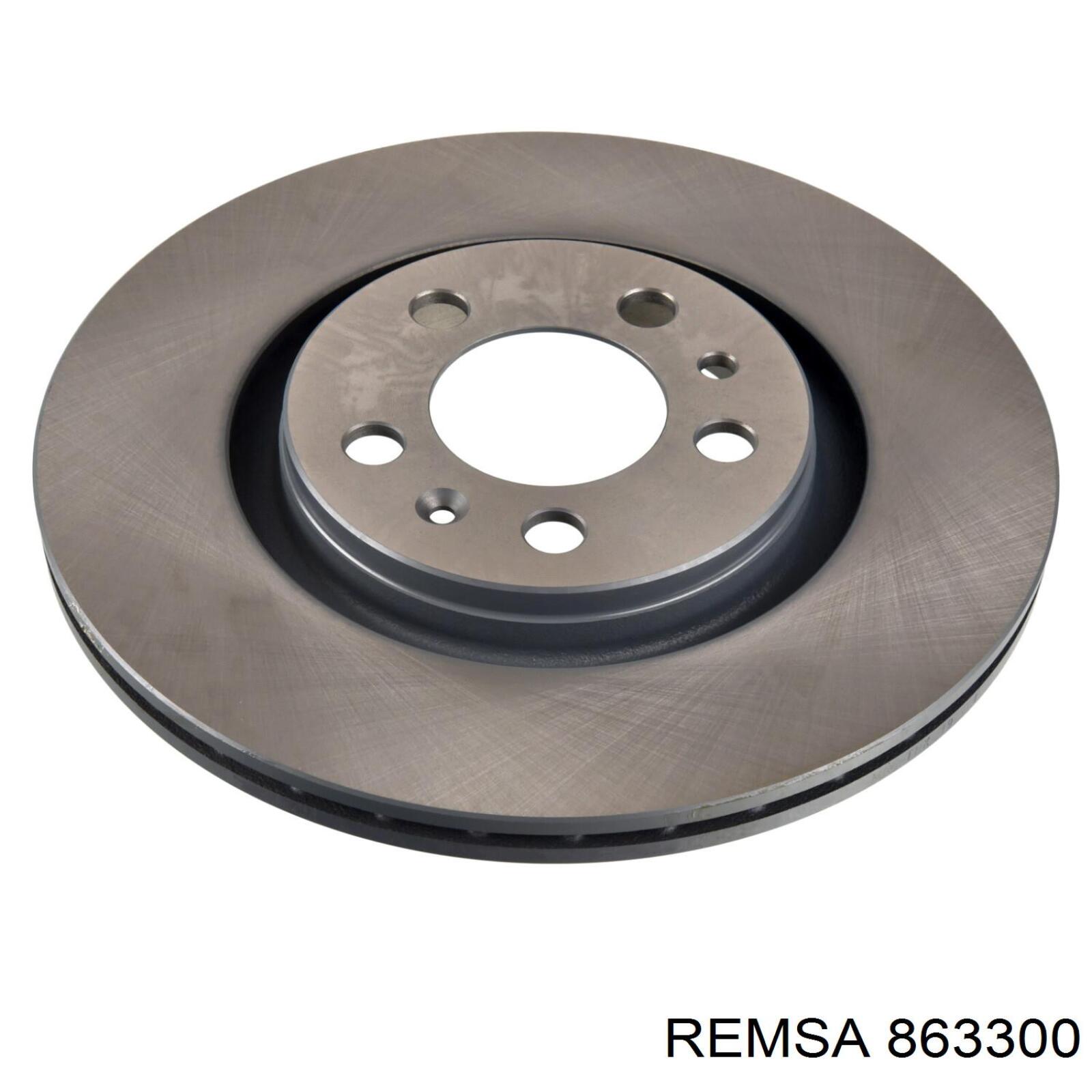 Передние тормозные диски 863300 Remsa