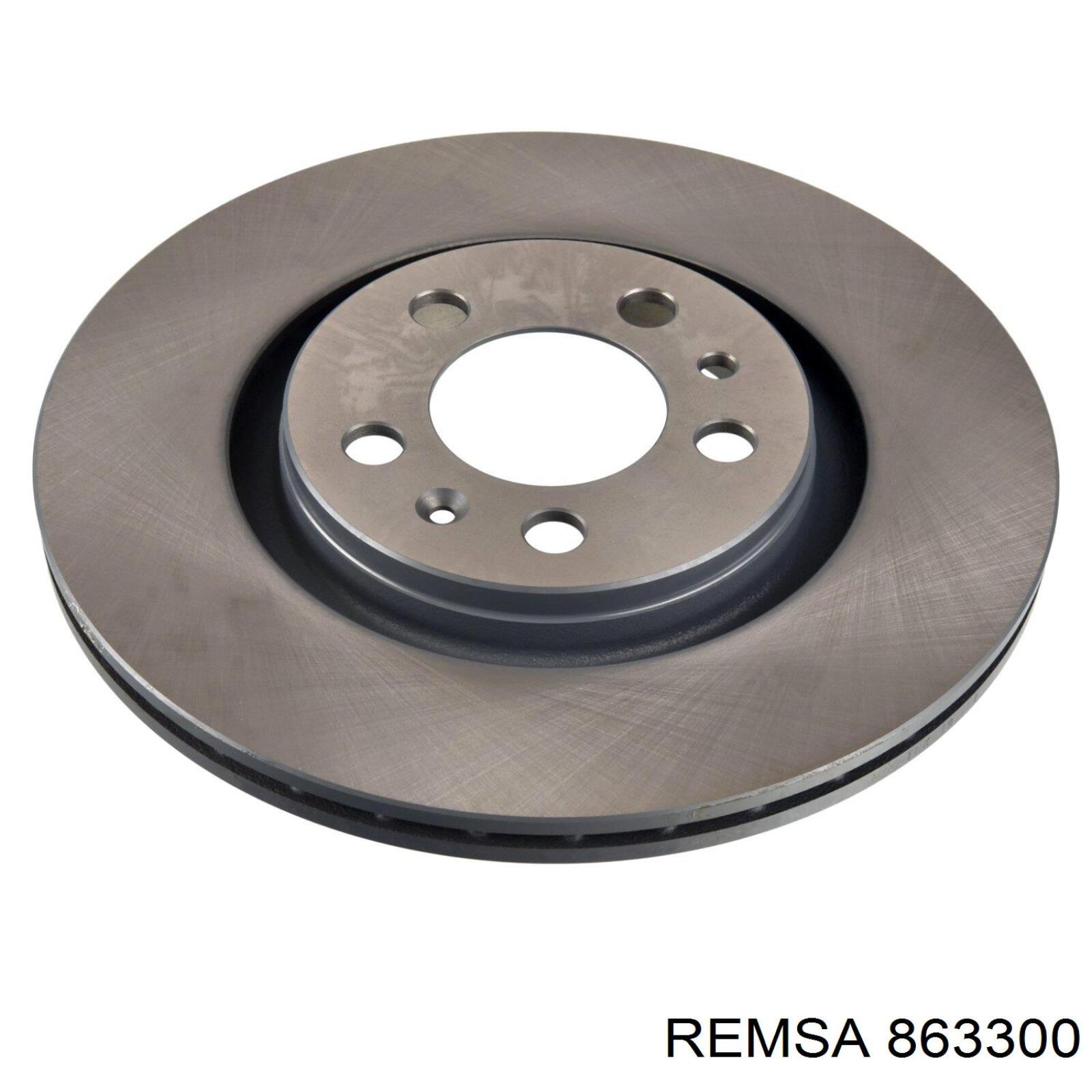 Передние тормозные диски 863300 Remsa