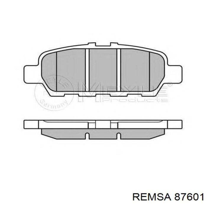 Задние тормозные колодки 87601 Remsa