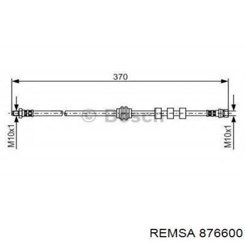 Купить 876600 Remsa Ротор тормозной