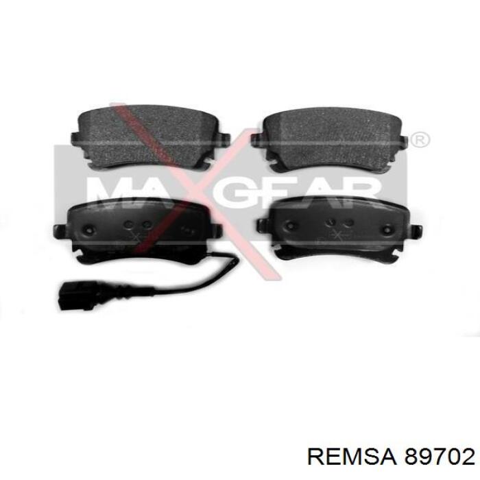 89702 Remsa Колодки тормозные дисковые комплект