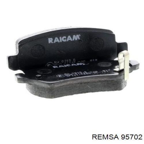 Задние тормозные колодки 95702 Remsa