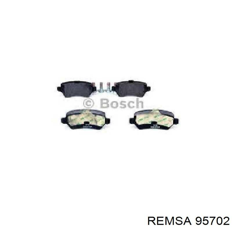 Купить 95702 Remsa Колодки тормозные задние, дисковые