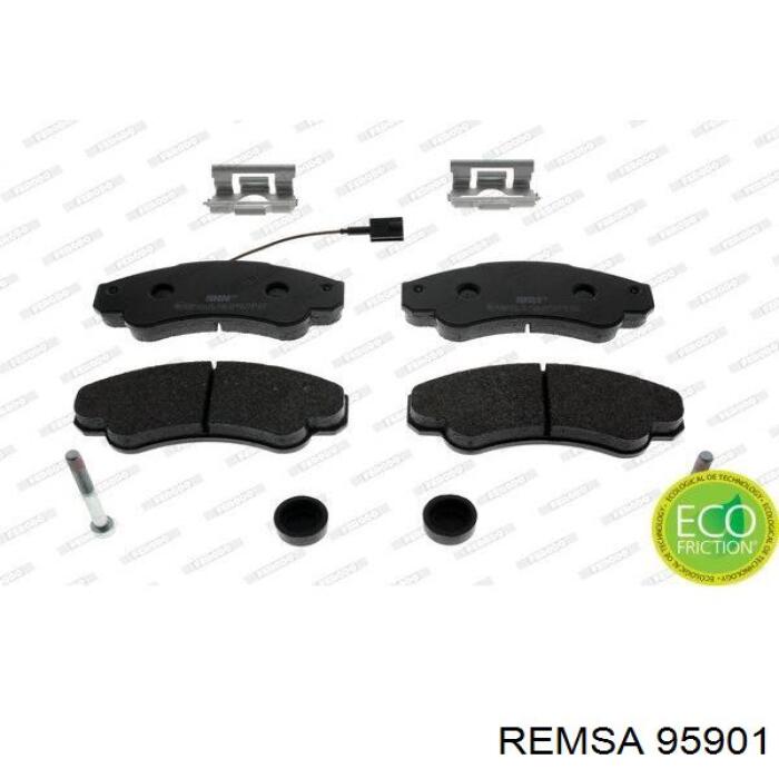 Передние тормозные колодки 95901 Remsa