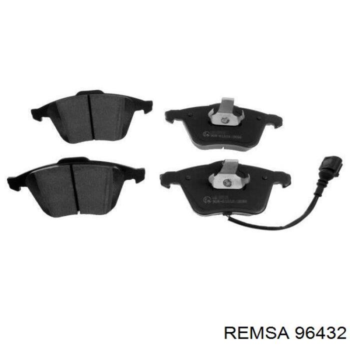 Передние тормозные колодки 96432 Remsa