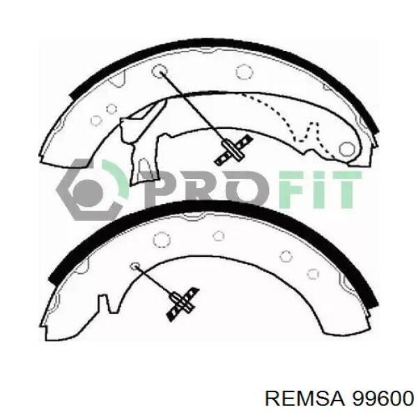 Задние дисковые колодки Remsa 99600