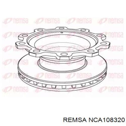 Тормозные диски NCA108320 Remsa