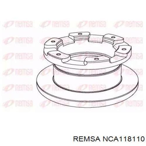 Тормозные диски NCA118110 Remsa