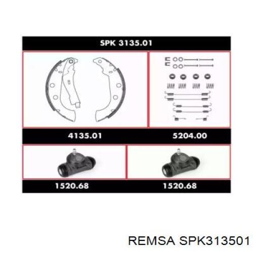 Задние барабанные колодки SPK313501 Remsa