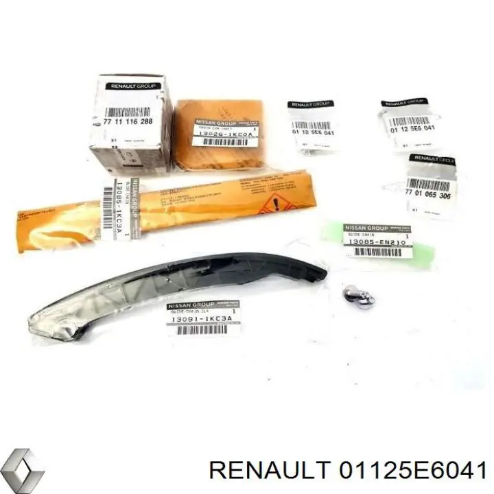 01125E6041 Renault (RVI) болт натяжителя цепи грм