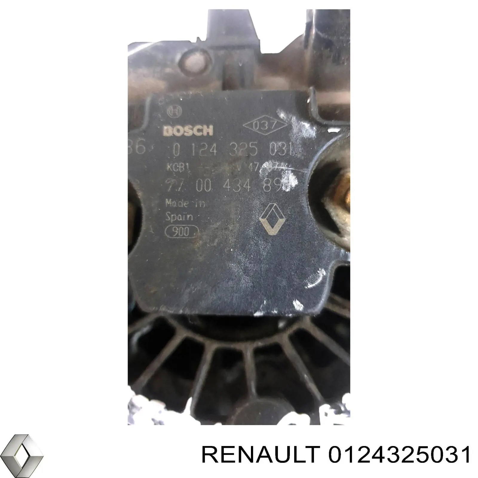 Автомобильный генератор Renault (RVI) 0124325031 цена, от 164.94 USD
