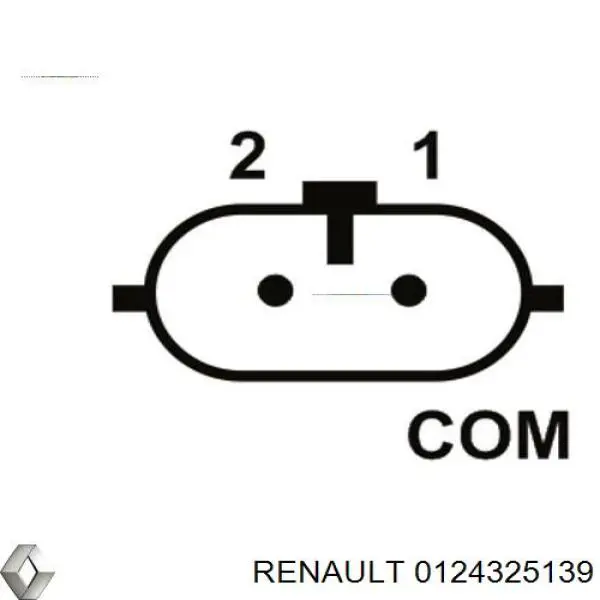 Автомобильный генератор Renault (RVI) 0124325139 цена, от 63.35 USD