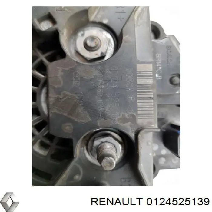 Генератор автомобиля Renault (RVI) 0124525139