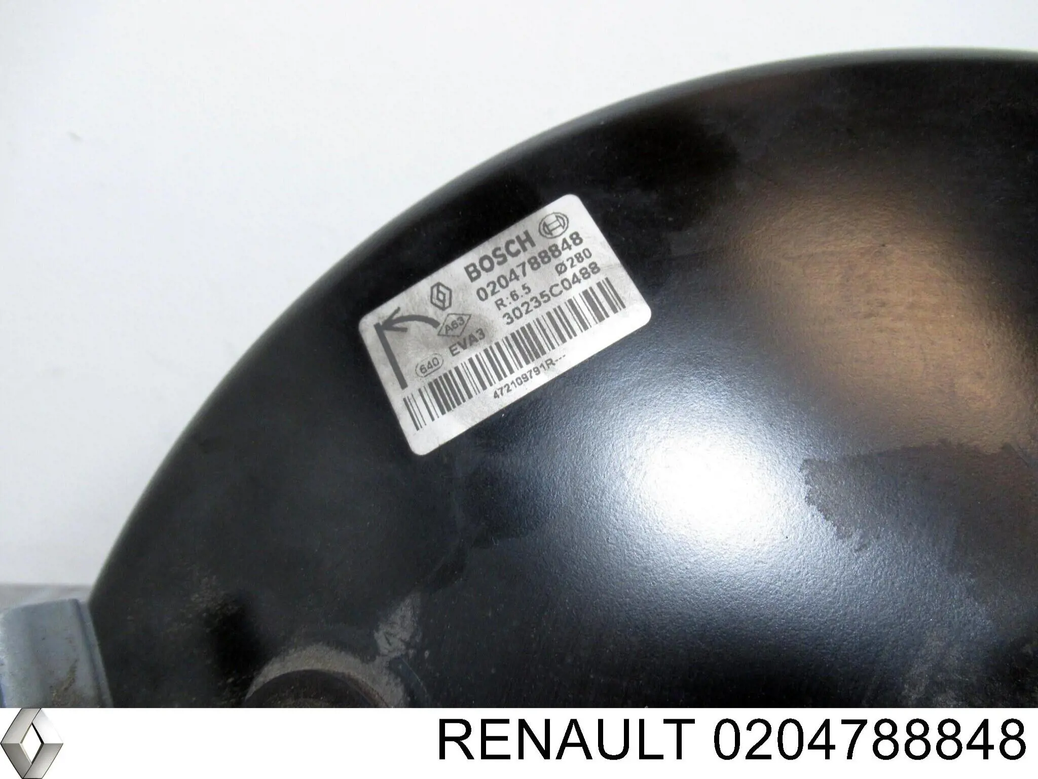 Reforçador dos freios a vácuo para Renault Kangoo II KW0, KW1