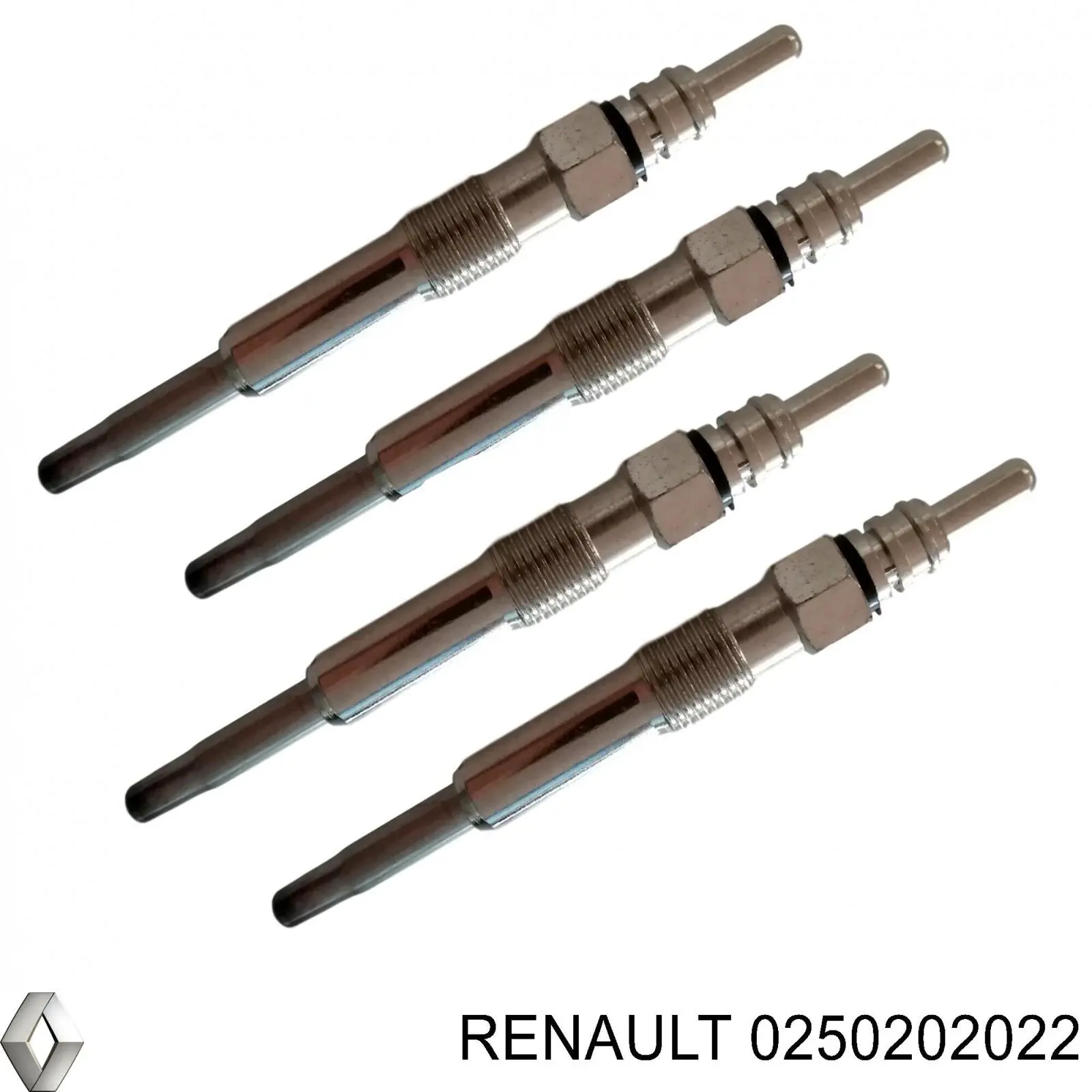 Свеча накала RENAULT 0250202022