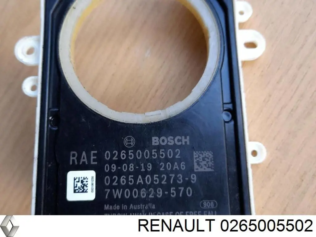  Renault (RVI) 0265005502 цена, от 19.00 USD
