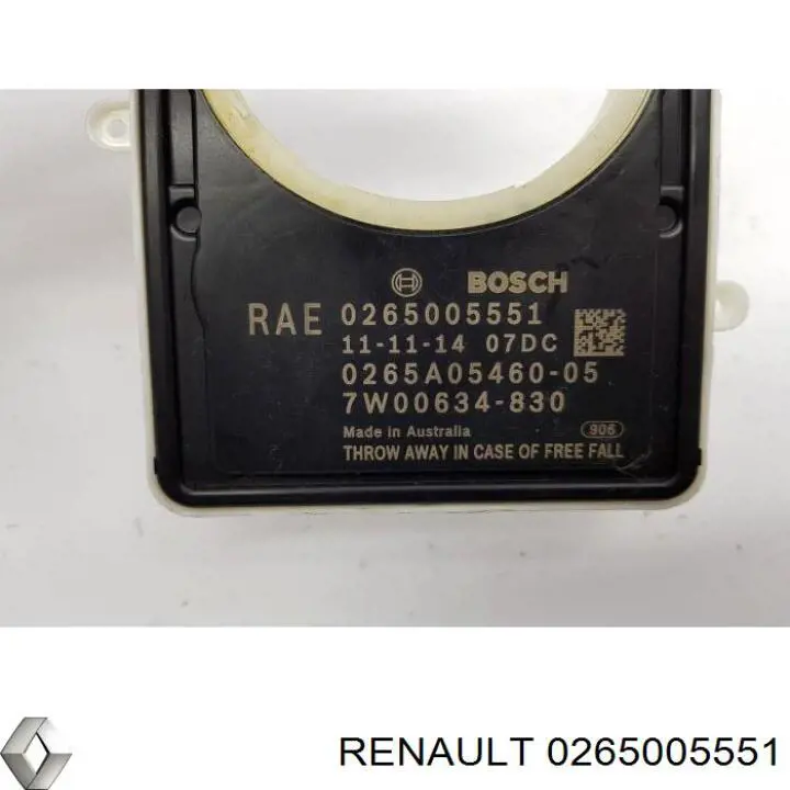 Renault (RVI) 0265005551 цена, от 25.34 USD