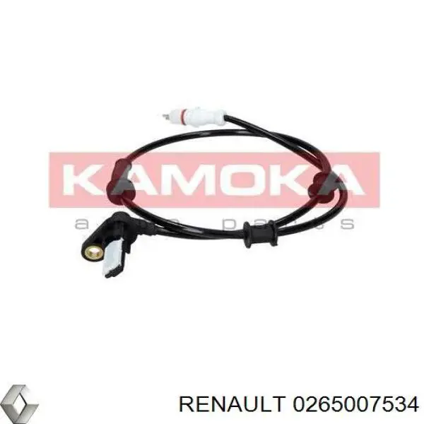 0265007534 Renault (RVI) Задний левый датчик АБС