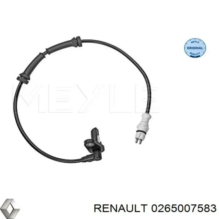 0265007583 Renault (RVI) датчик абс (abs задний левый)