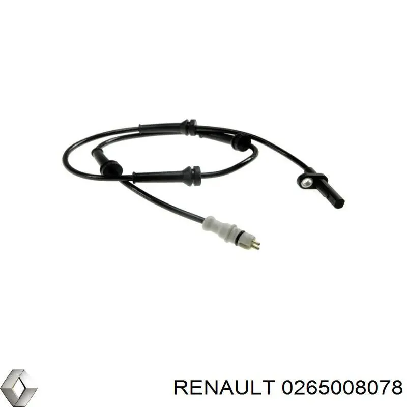 Датчик АБС (ABS) задний 0265008078 Renault (RVI)