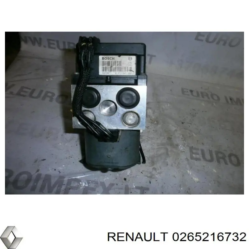 Unidade hidráulico de controlo ABS Renault Megane I LA0, LA1