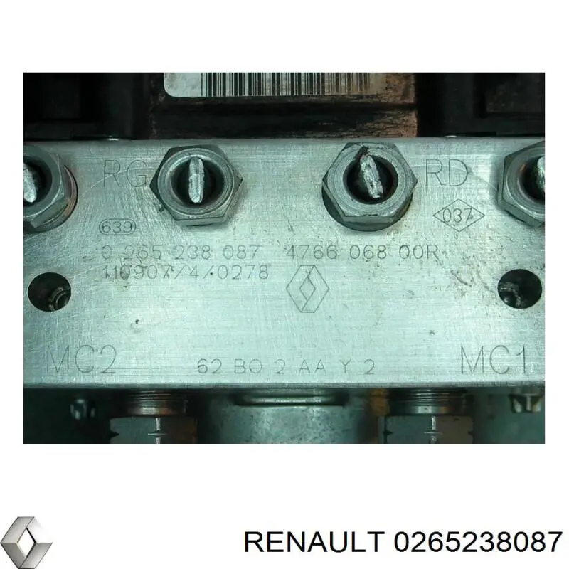  Renault (RVI) 0265238087 цена, от 118.24 USD