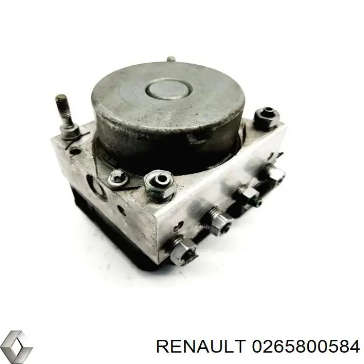 0265800584 Renault (RVI) блок управления абс (abs гидравлический)