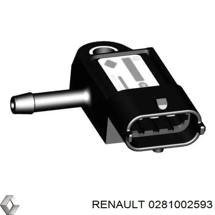 Купить 0281002593 Renault (RVI) Датчик нагнетания воздуха в турбину