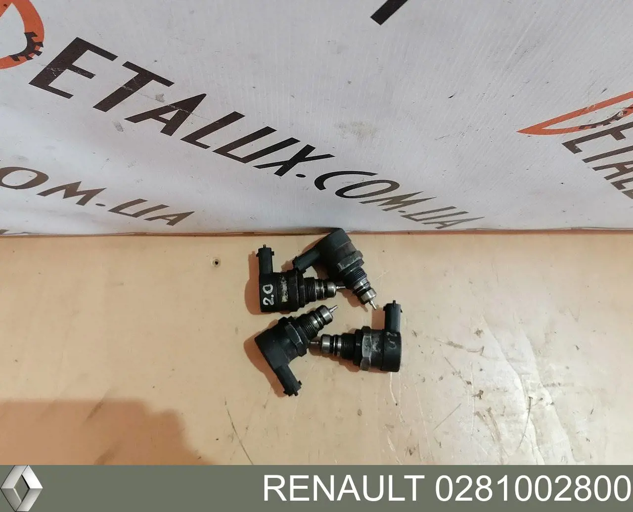 Регулятор давления топлива в топливной рейке Renault (RVI) 281002800 цена, от 63.34 USD