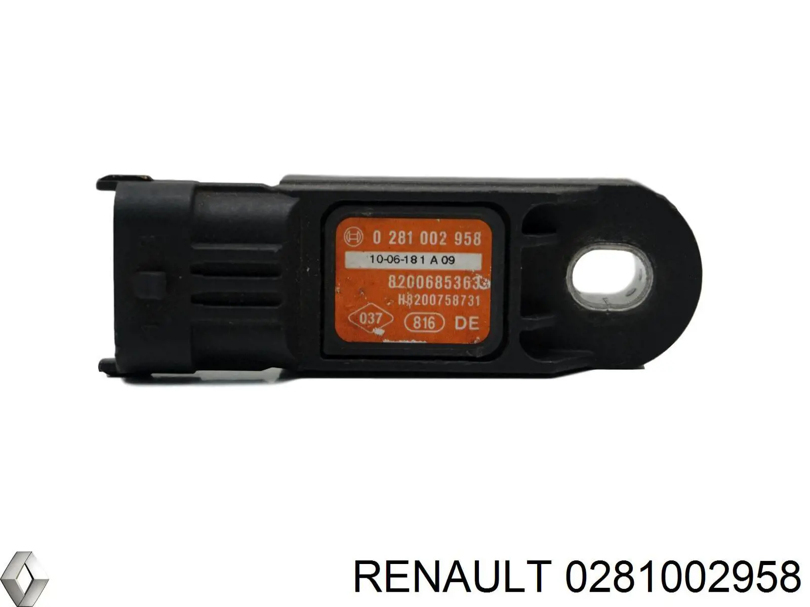 Датчик абсолютного давления в коллекторе Renault (RVI) 0281002958 цена, от 8.46 USD