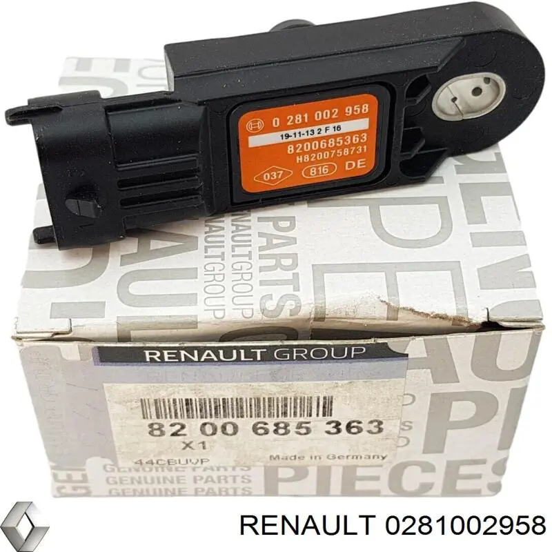 Купить 0281002958 Renault (RVI) Датчик MAP