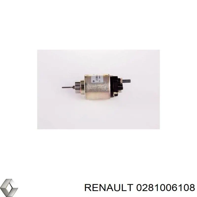 Датчик давления наддува Renault (RVI) 0281006108