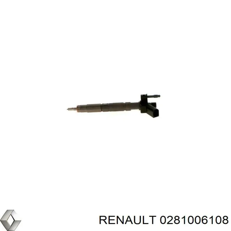 0281006108 Renault (RVI) Датчик давления наддува турбины