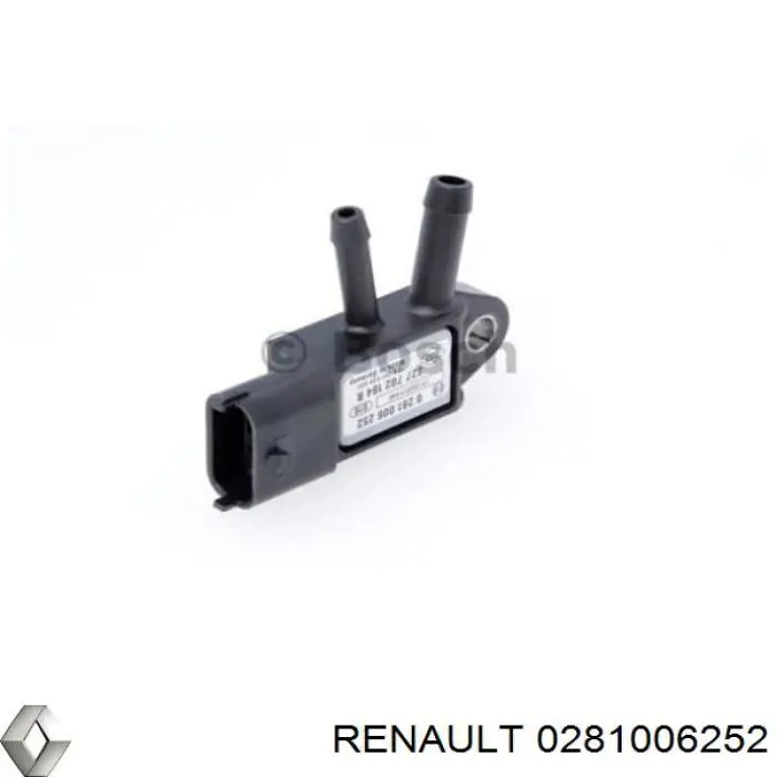 Купить 0281006252 Renault (RVI) Датчик давления выхлопных газов