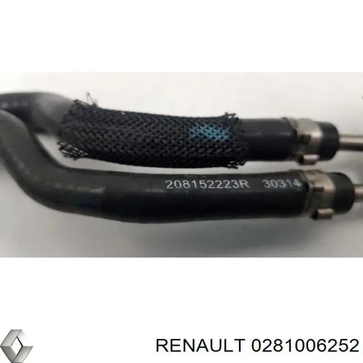 Датчик давления выхлопных газов Renault (RVI) 0281006252 цена, от 22.03 USD