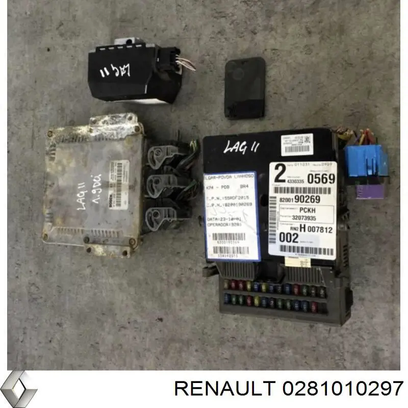 0281010297 Renault (RVI) Мозги двигателя