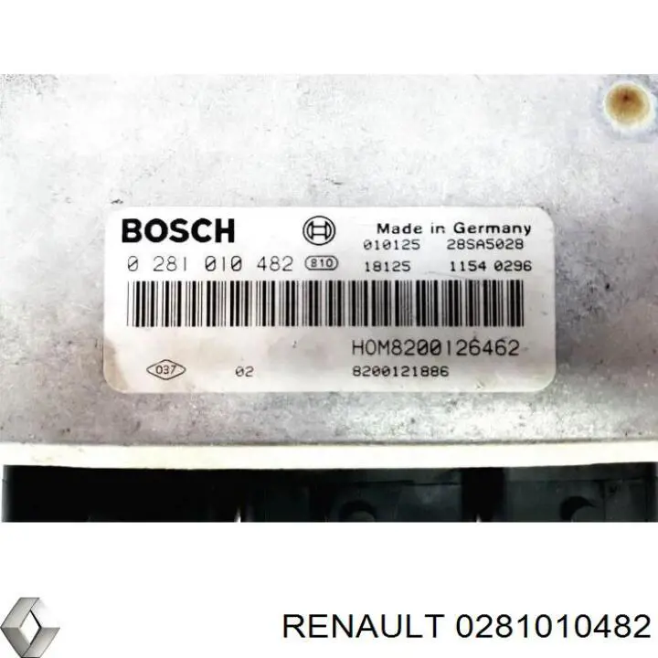 Купить 0281010482 Renault (RVI) Электронный блок управления двигателем