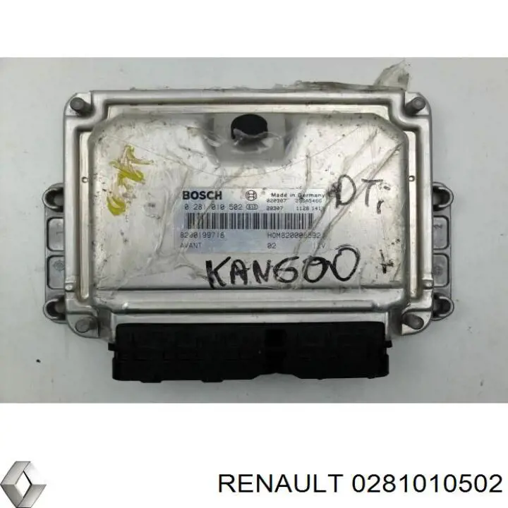 Купить 0281010502 Renault (RVI) Электронный блок управления двигателем