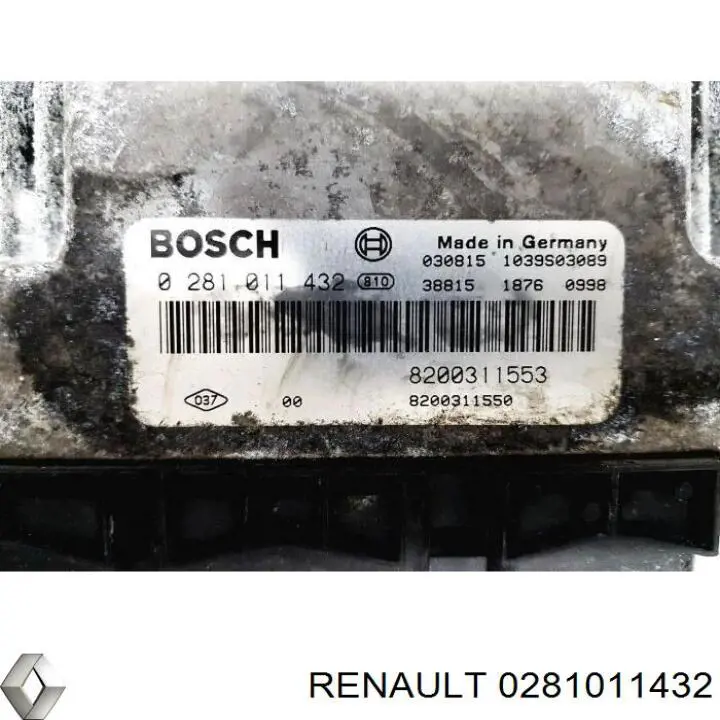 Блок управления двигателем 0281011432 Renault (RVI)