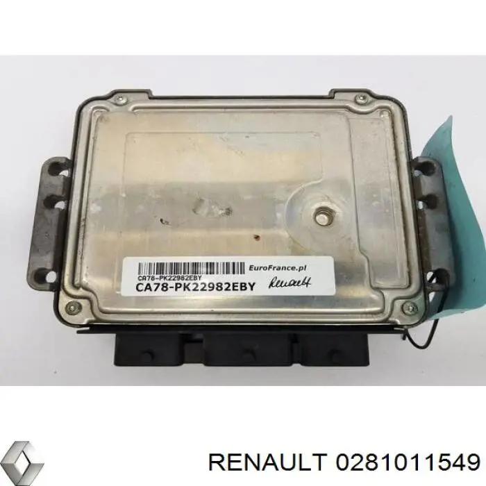 Модуль управления (ЭБУ) двигателем на Renault Megane II 