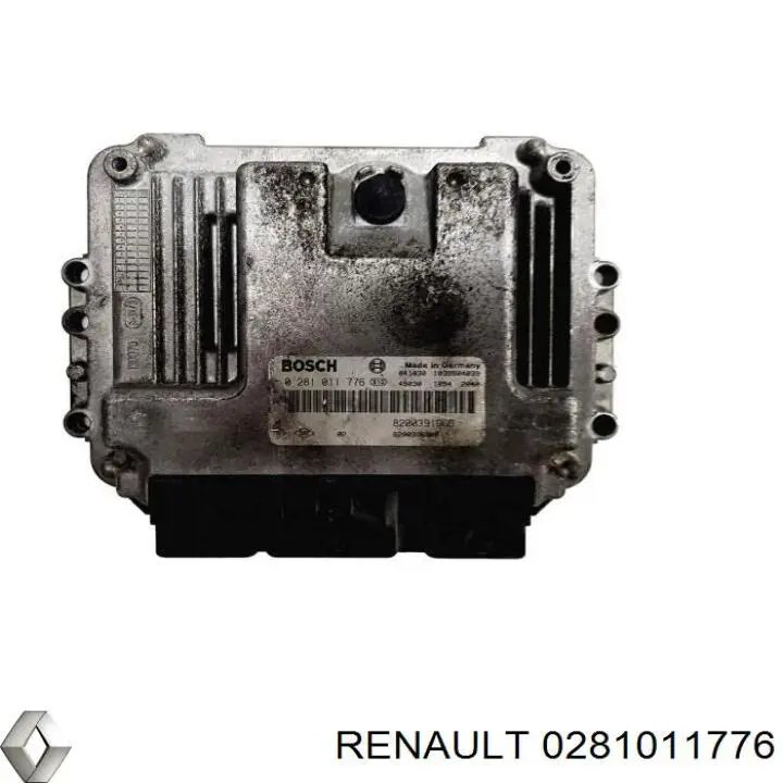 Купить 0281011776 Renault (RVI) Электронный блок управления двигателем