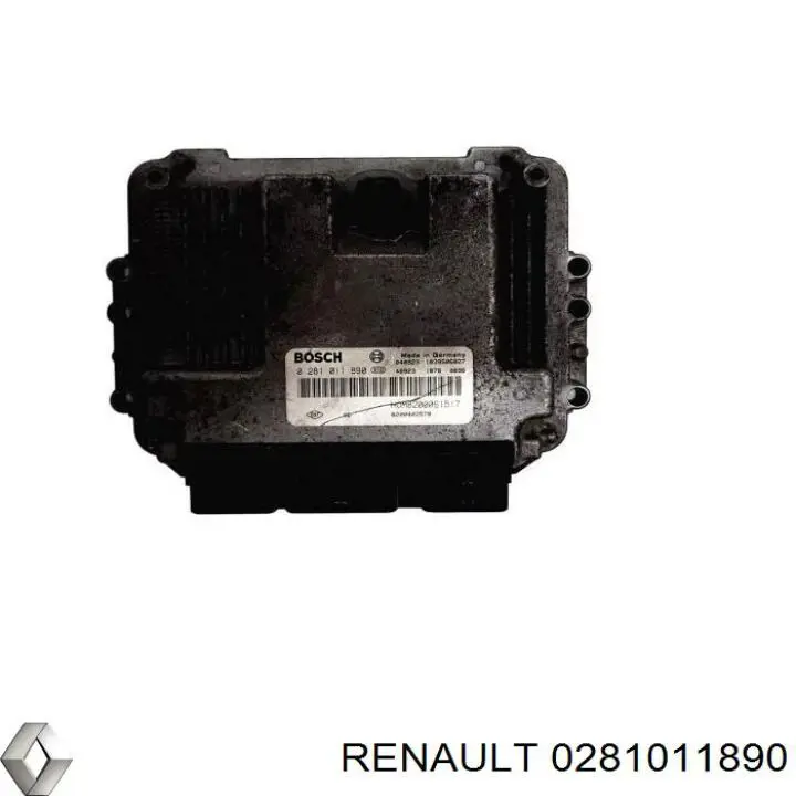 0281011890 Renault (RVI) Мозги двигателя