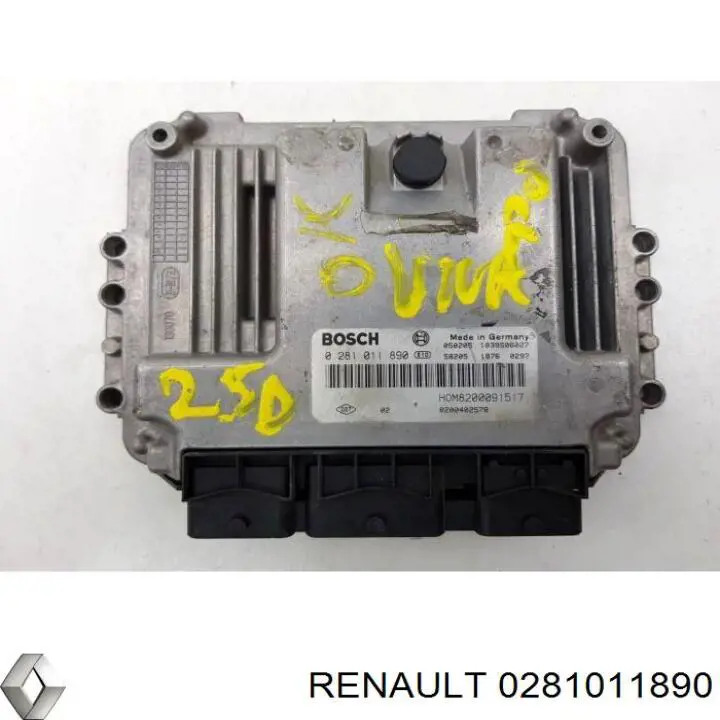 ЭБУ двигателем Renault (RVI) 0281011890 цена, от 57.22 USD