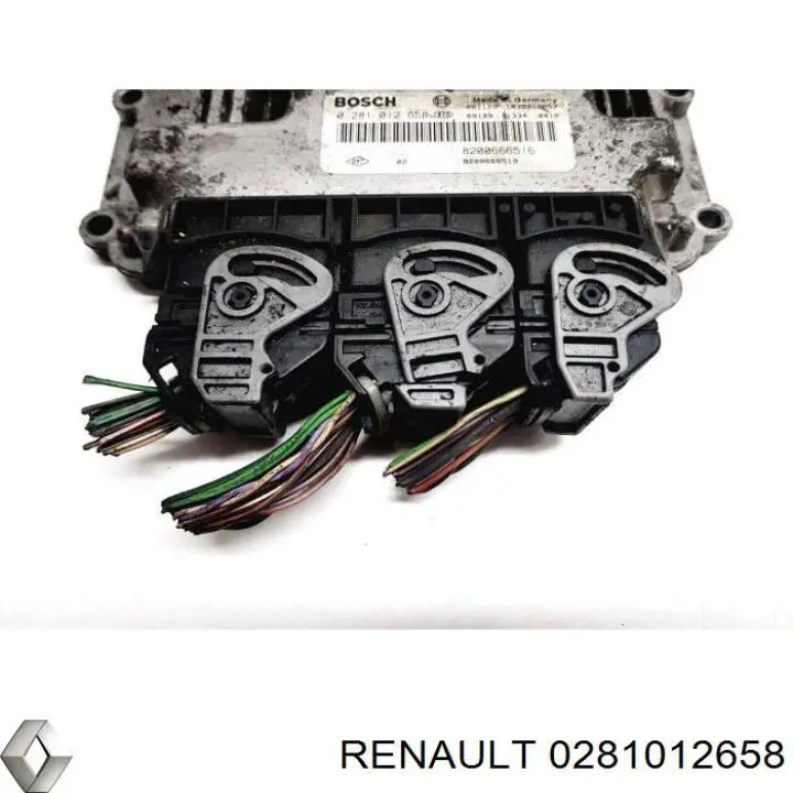 Блок управления двигателем 0281012658 Renault (RVI)
