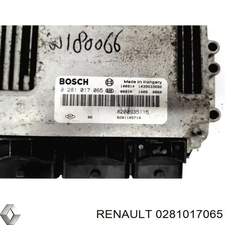 ЭБУ двигателем Renault (RVI) 0281017065 цена, от 64.12 USD