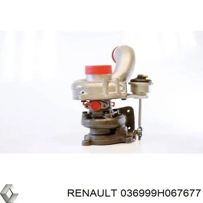 036999H067677 Renault (RVI) турбина