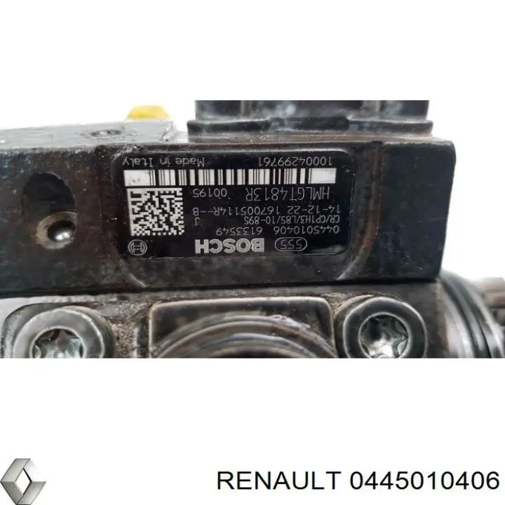 0445010406 Renault (RVI) Bomba de combustível de pressão alta