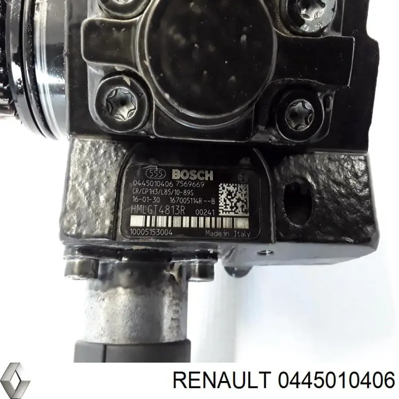 Bomba de combustível de pressão alta 0445010406 Renault (RVI)