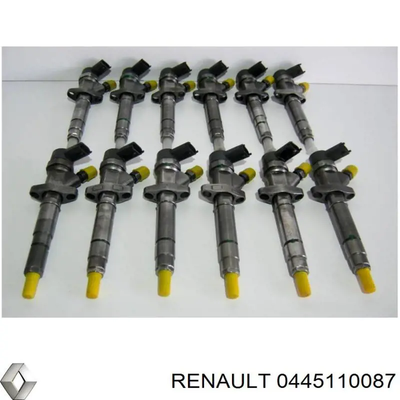 0445110087 Renault (RVI) injetor de injeção de combustível