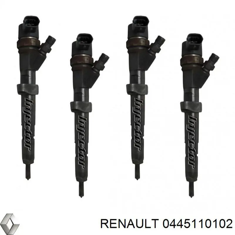 Купить 0445110102 Renault (RVI) Клапанная форсунка